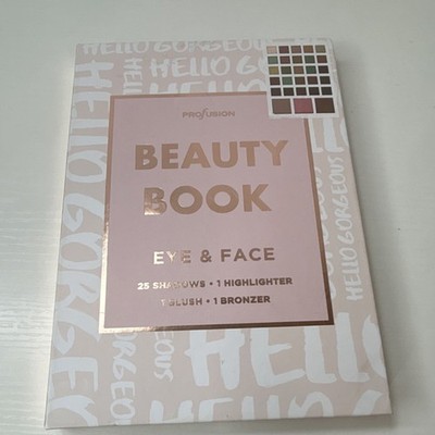 Profusion Beauty Book Eye & Face Palette 25 Shadows Cruelty-Free