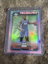 2024-25 Topps Chrome - Adem Bona #183 Pink Refractor (RC)