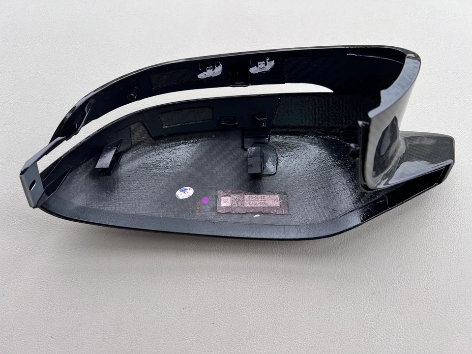 Dry Carbon Mirror Cover Cap Fit BMW M2 M3 M4 G80 G82 G83 G87 2021+ LHD Right One - Image 4 of 4