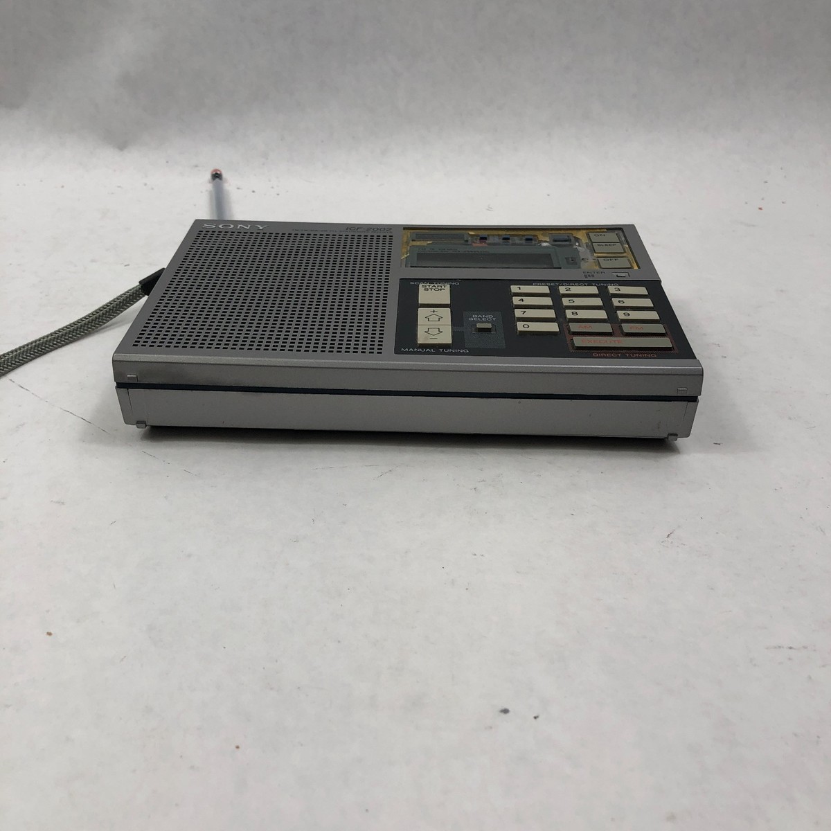 SONY／MODEL ICF-S73。FM・AM2BANDRECEIVEA。 SONY ICF-S73 FM AM 2BAND Receive Handy Portable Radio Yellow No