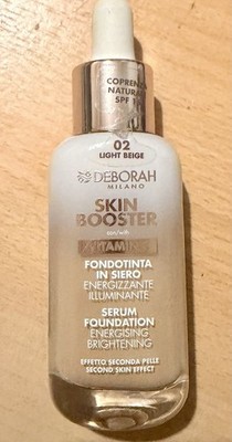 Deborah Milano Skin Booster Serum Foundation in der Farbe 02 Light Beige