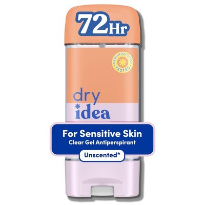 Dry Idea Gel Deodorant & Antiperspirant for Women - Hypoallergenic for Sensitive