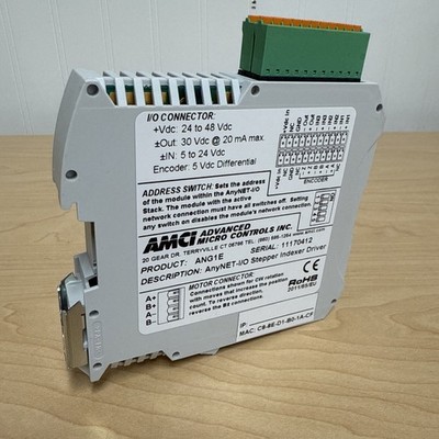 AMCI Advanced Micro Controls ANG1E AnyNET-I/O Stepper Indexer Driver - No Cover!