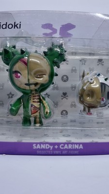 Tokidoki x Jason Freeny XXRAY SANDY + CARINA Vinyl Figure Set