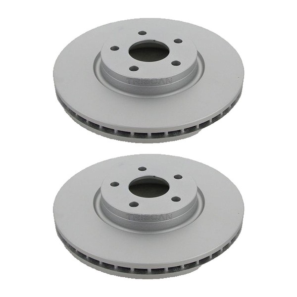 2 Bremsscheiben BelüFtet Ø 300 Mm Triscan Passend FüR U.A. Ford Mondeo-image