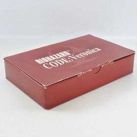 BIOHAZARD Resident Evil CODE VERONICA Limited Rockfort Prison Metal Plate 0706