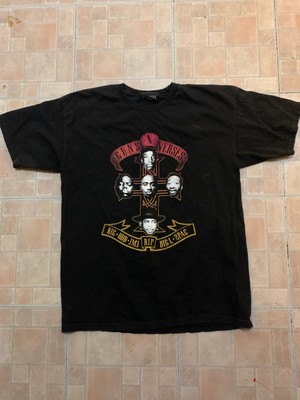 Guns & Verses RIP Tupac JMJ Biggie T Shirt Rap Tee Hip Hop  RARE Made in USA  