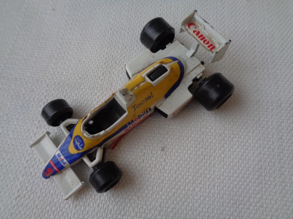 POLISTIL MODELLINO GIOCATO SCALA 1:55 WILLIAMS FW 08 C RN 22 NO SCATOLA - Immagine 2 di 4