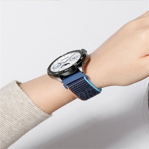 Nylon Watch Band for Amazfit GTS 3 2e 2 GTR 4 3 Pro 42mm/47mm Bip 5 Sport Strap - Picture 8 of 34