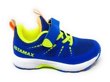 Istamax scarpa bimbo sport antipronazione antitorsione IMAA3807 blu royal giallo