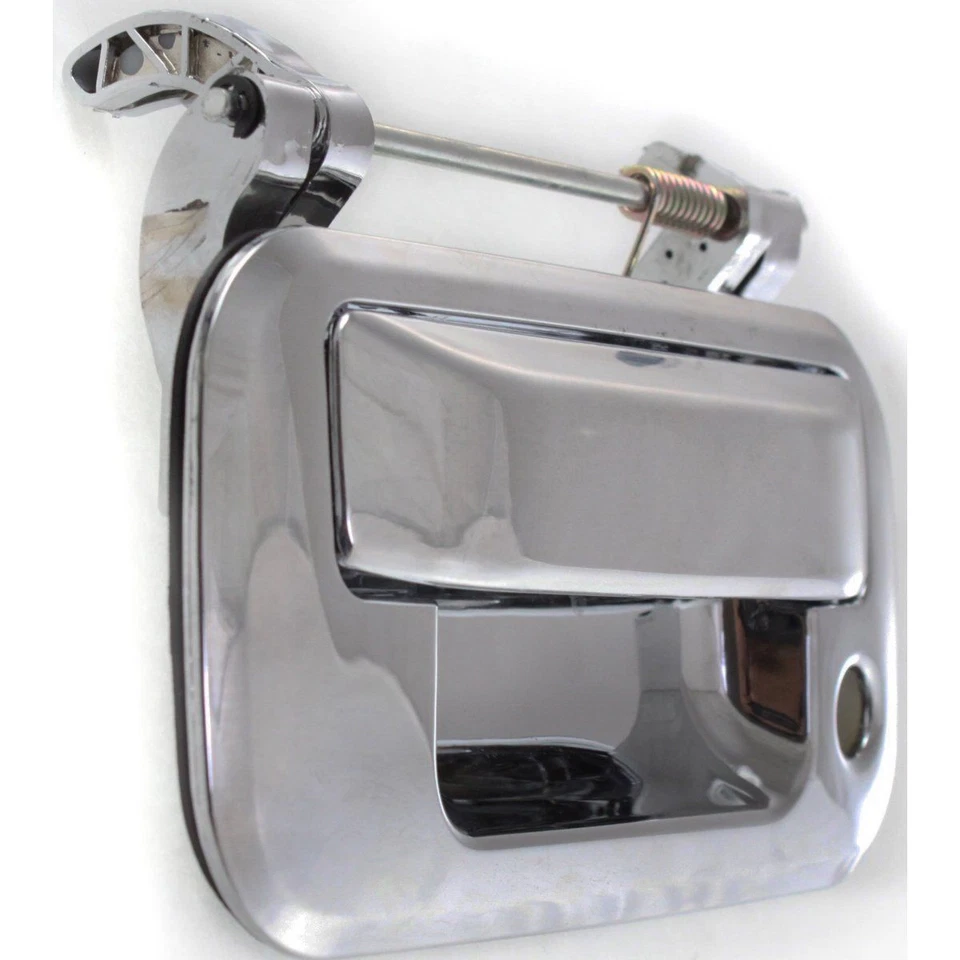 Nueva manija de puerta trasera cromada con cerradura para Ford F150 2004-2014 2008-2016 F250 SD 2004-2014 Foto 3 de 4