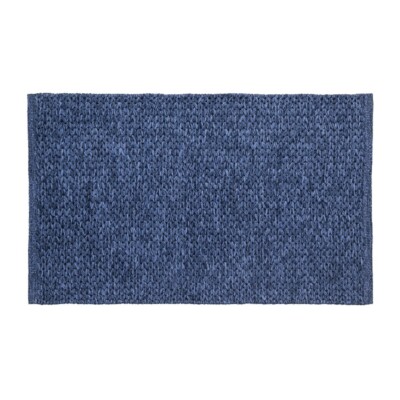 Pad Fußmatte TAIL Blau 60x90 cm In / Outdoor Teppich Badezimmer Matte Wetterfest