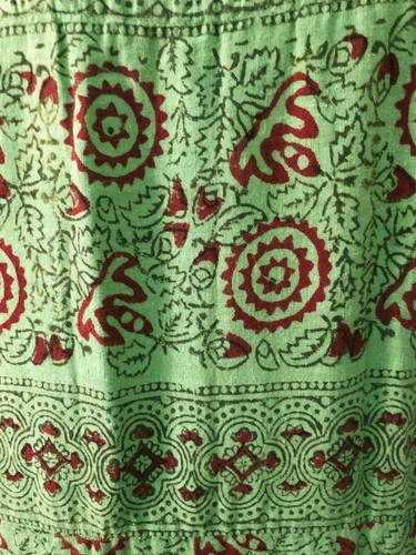 Vintage 1970s India Imports of Rhode Island Maxi Dress Empire Waist Maxi dress L - Picture 6 of 7