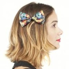 HARRY POTTER CREST ALL OVER PRINT HAIR BOW