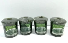Yankee Candle Frosted Spruce Votive - Set of 4 - NIP Retired