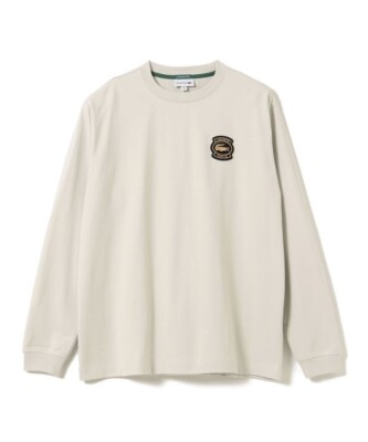 ASK availability First) BEAMS LACOSTE / Exclusive Gold Badge Long 