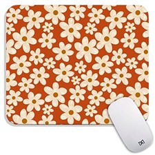 Square Mouse Pad Cute Flowers, Personalized Premium-Textured AM011-Cute Flowers