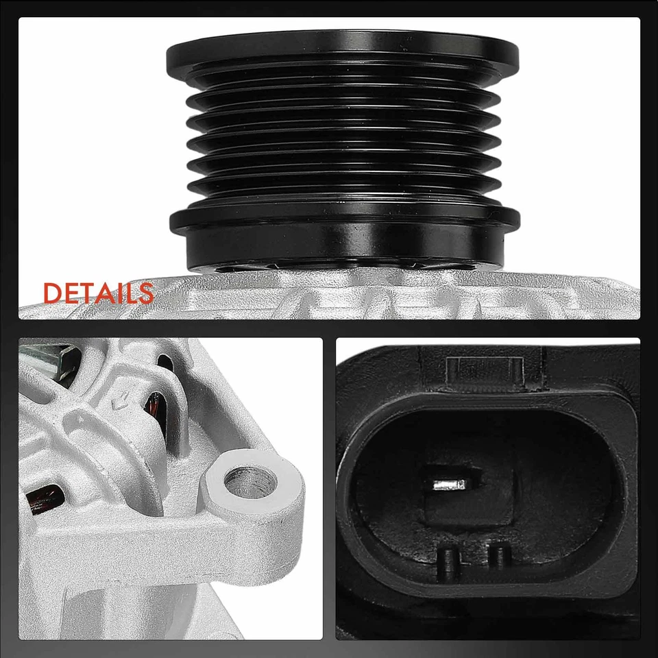 Alternatore Generatore 120A Per Ford B-Max Grand C-Max Focus 3 Fiesta Volvo V50 - Immagine 2 di 4