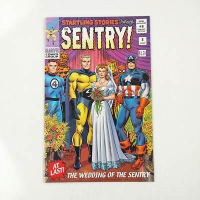 New Avengers #8 Startling Stories The Sentry Variant VF/NM