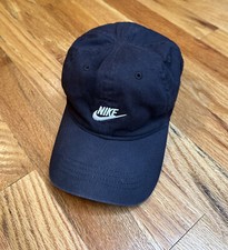 Nike Toddler Baseball Hat Cap Black Adjustable Strap Logo NIKE