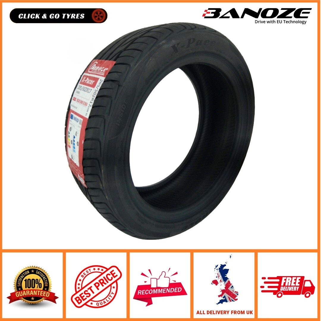 2 x 205/50ZR17 BANOZE X-Pacer 93W XL High-Performance Tyre – 2055017 ...