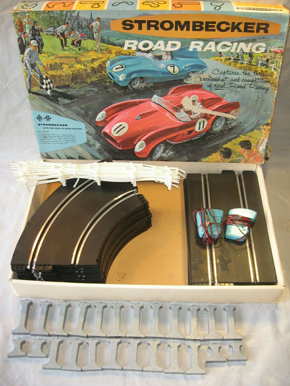 strombecker road race set