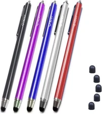 0.22-inch Rubber Tip Stylus/Styli 5.5" L Replaceable Rubber Thin-Tip Universal