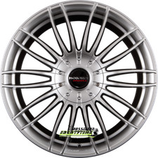 Borbet CW3 sterling silver 8.5x19 ET55 - LK5/112 ML66.6 Felge Alu