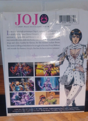 JoJo's Bizarre Adventure: Golden Wind Part 1 Limited Edition (Blu-ray)