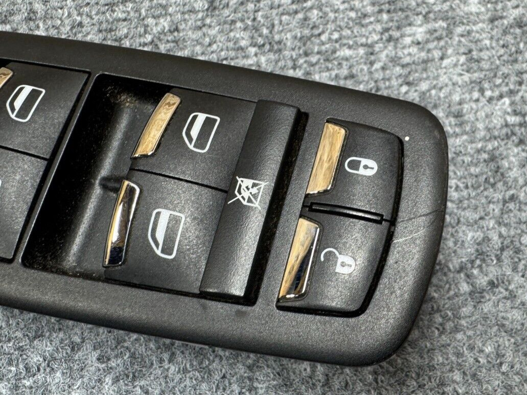 MASERATI GHIBLI M157 14-17 OEM FRONT LEFT DOOR MASTER WINDOW MIRROR SWITCH 60K