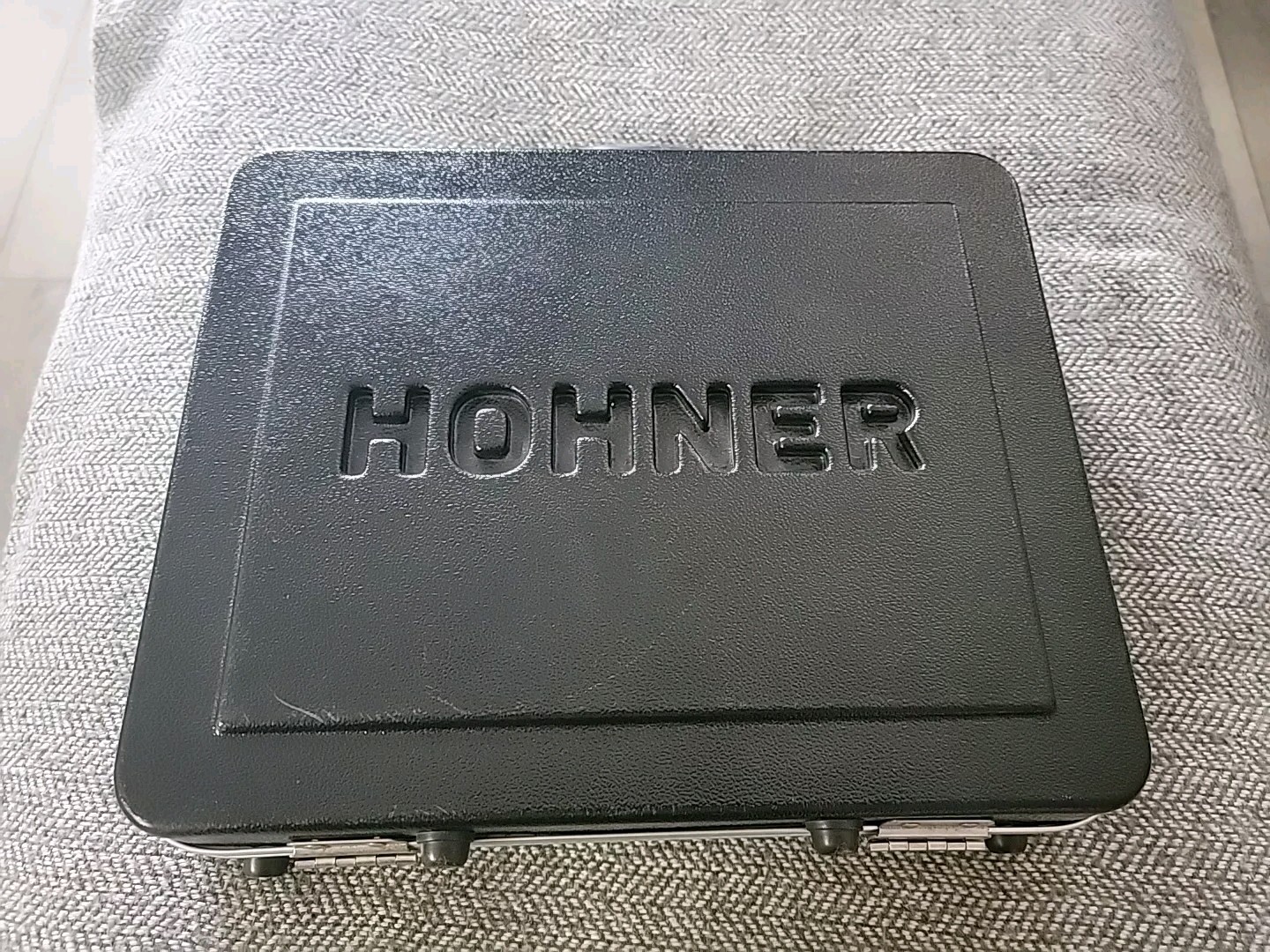 Hohner Harmonica Hard Case With 12 Harmonicas Lee Oskar Blues Harp Pro