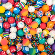 27mm (1.06") Assorted Mixed Bouncy Balls (250 ct.)