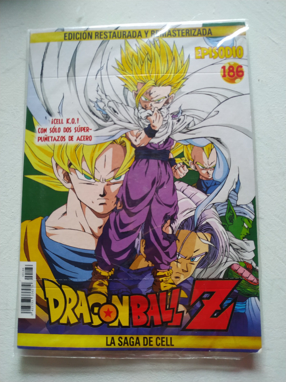 DRAGON BALL Akira Toriyama Episodes 186-187 Cell Saga - DVD Spanish New
