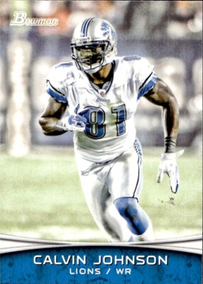 Calvin Johnson - 2012 Topps Bowman Football #20