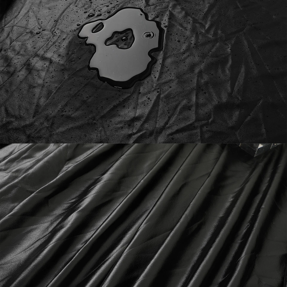 Cubierta Completa de Coche Exterior Interior Satinado Elastizada Impermeable Negra para Bugatti Veyron Foto 2 de 4