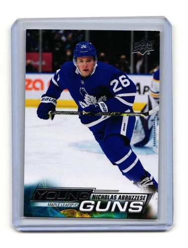 2022-23 Upper Deck #234 Nicholas Abruzzese Young Guns YG RC SK#YP1423