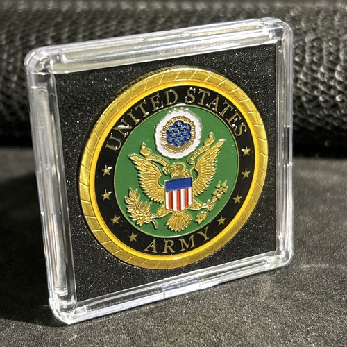 SEGUNDA (2DA) MONEDA DE DESAFÍO TENIENTE DEL EJÉRCITO DE EE. UU. con estuche - ENVÍA WITIN 24 HORAS! - Imagen 4 de 6