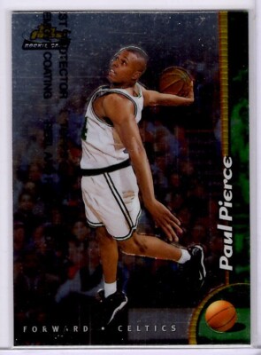 1998-99 PAUL PIERCE  - TOPPS FINEST RC - #235 - WITH PEEL - HOT - RARE