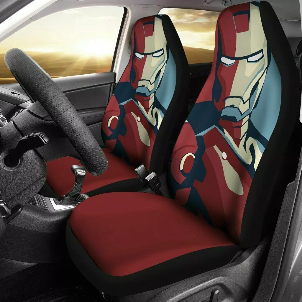 Iron man cheap car seat