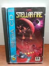 STELLAR-FIRE COMPLETE W CASE & MANUAL STELLAR FIRE DYNAMIX SEGA CD