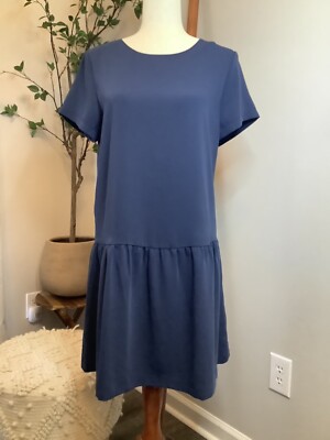 sachin and babi light blue dress boohoo Women's Button Front Dropped Waist Mini Dress in Black main image 0