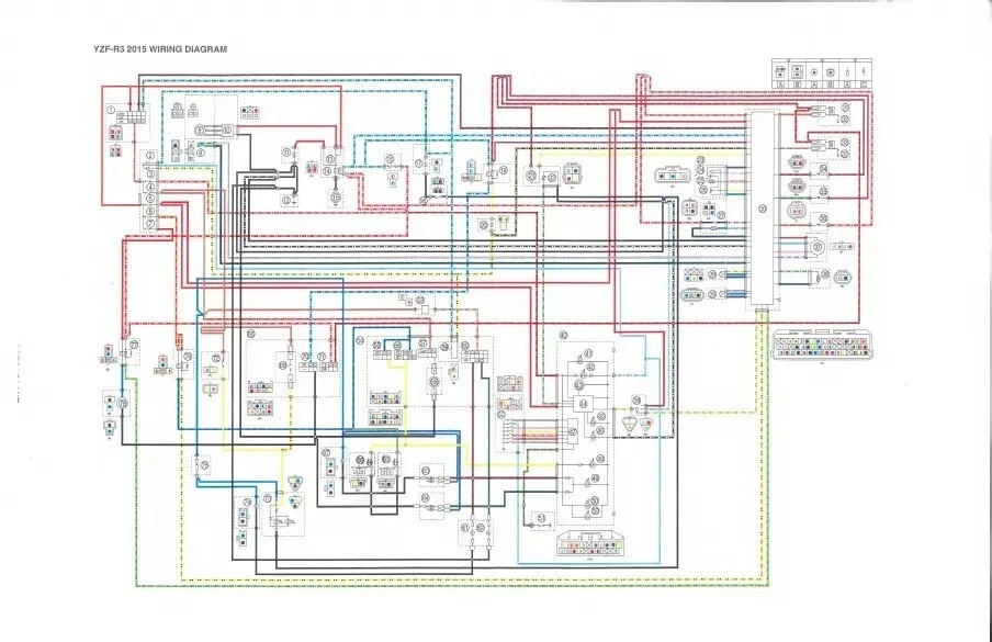 YAMAHA YZF R3 2015-2016 SERVICE MANUAL - Image 3 of 3