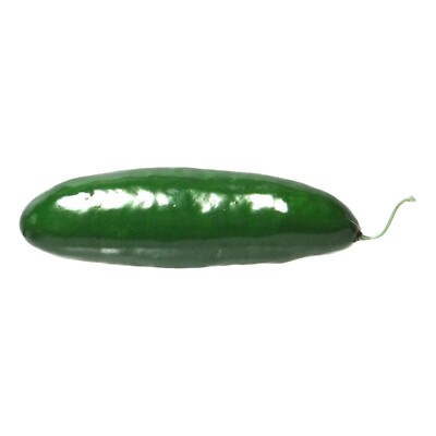 Artificial Cucumber Dark Green Plastic Vegetable Pickles Fake Vegetables Pepino