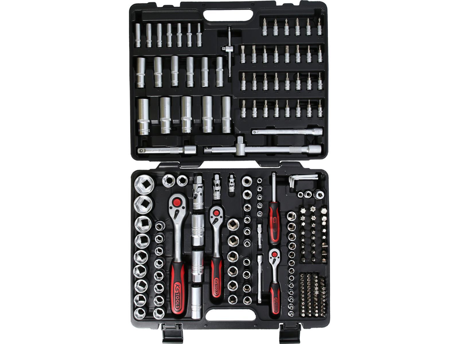 Set Chiavi A Bussola KS Tools 195 Pezzi - 1/4, 3/8, 1/2 Pollici | Per Professionisti E Hobbisti - Foto 8