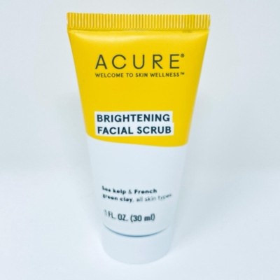 NEW SEALED Acure Brightening Facial Scrub 30ml