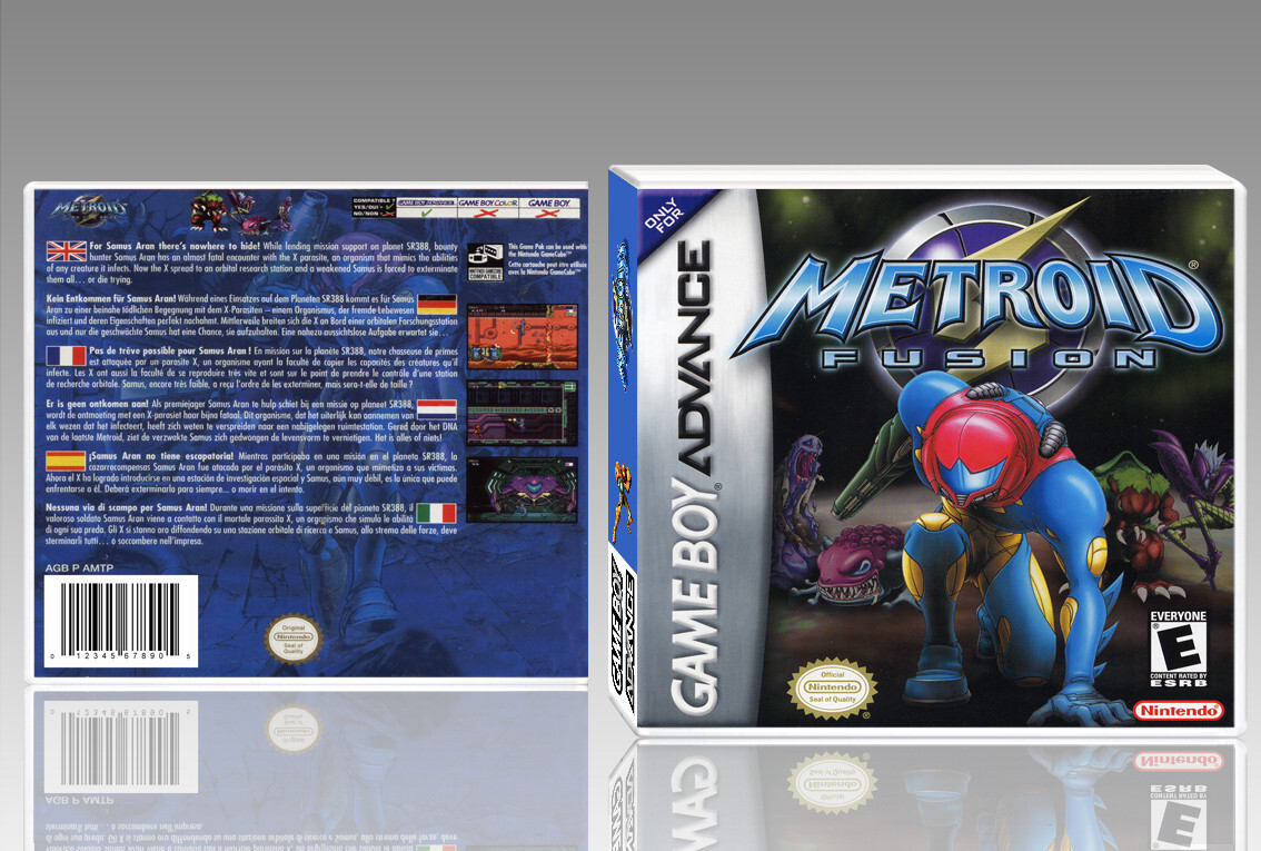 Jeu Metroid Fusion - Game Boy Advance - Version FR - Occasion État Correct
