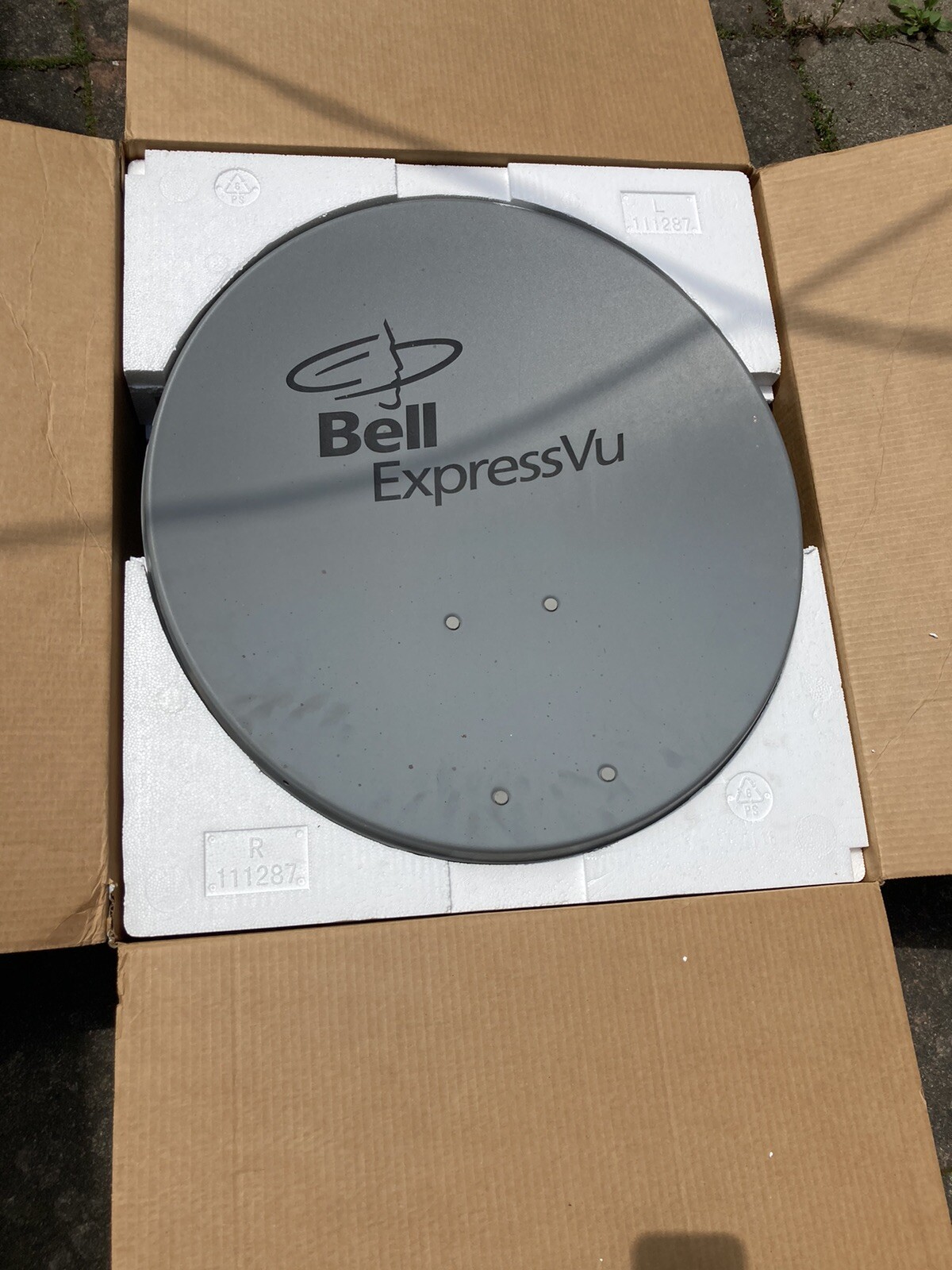 Bell ExpressVu 20” Dish Satellite Dish 500 Used eBay