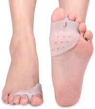 Bunion Corrector Gel Toe Straightener Toe Separator Silicone Toe Spacer 2-6pairs