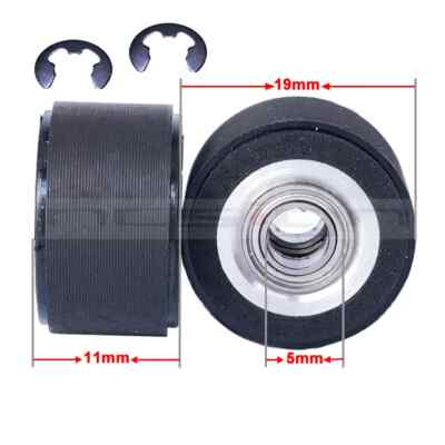 10x Pinch Roller 5x11x19mm for Summa Plotter Vinyl Cutter Replacement 395-401