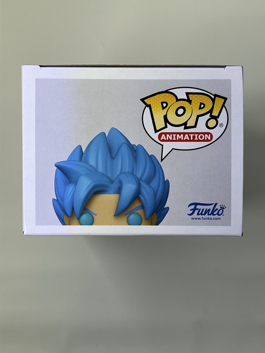 Funko Pop! DBZ - SSGSS Goku (Kaio-Ken x20) #1256 signed Sean
